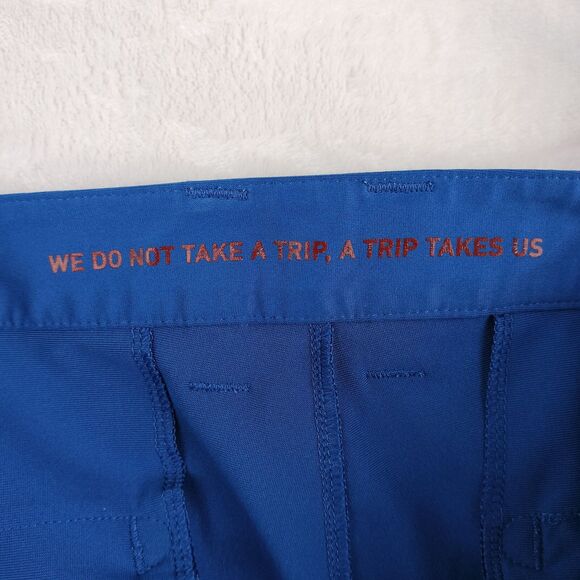 Rhone Commuter Shorts Mens Size 38 Blue Chino 9" Performance Casual Golf 100273 - Picture 10 of 14